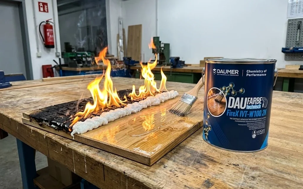 Fire Protection in Wooden Architecture- Optical Clear Intumescent Varnishes-bg Fire Protection in Wooden Architecture- Optical Clear Intumescent Varnishes-bg