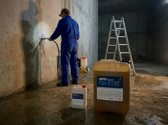 Halting Active Water Leaks in Concrete- Pressure Injection and Crystalline Solutions-bg