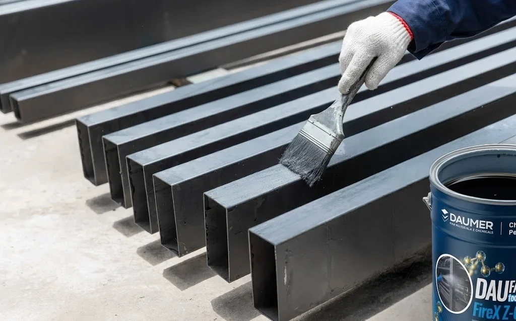 Passive Fire Protection in Steel Structures- Intumescent Paint Guidelines-bg